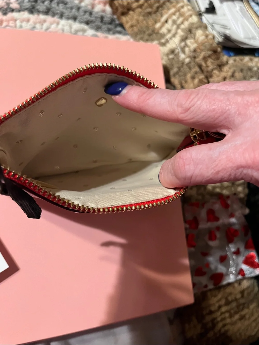 kate spade compact red